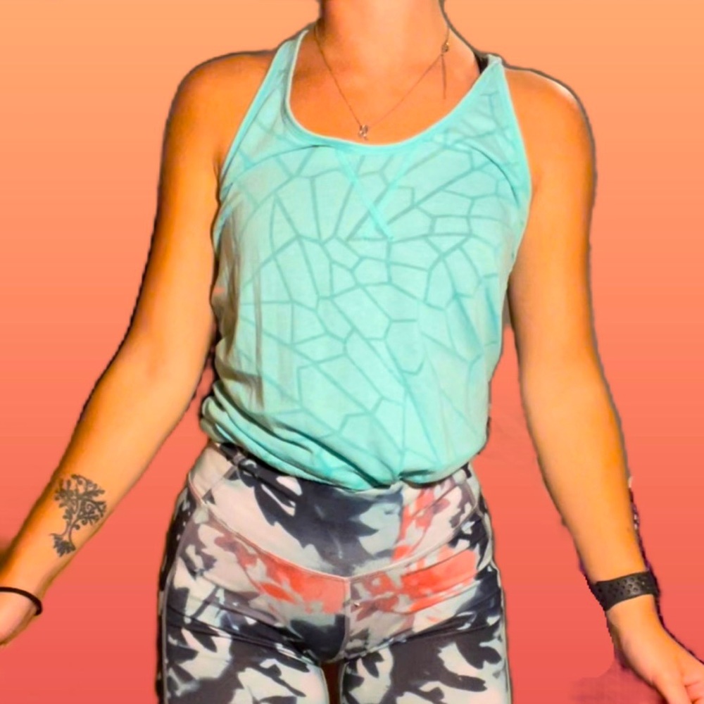 Old Navy Light Blue Active Tank Top